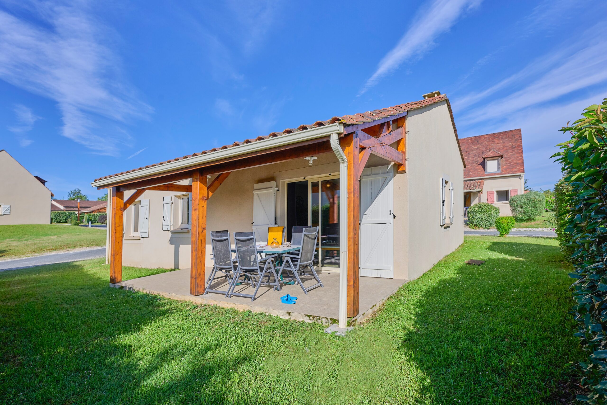 Domaine de Lanzac 17 1 Frankrijk Dordogne vakantiepark luxe vakantiehuis zwembad kinderen restaurant