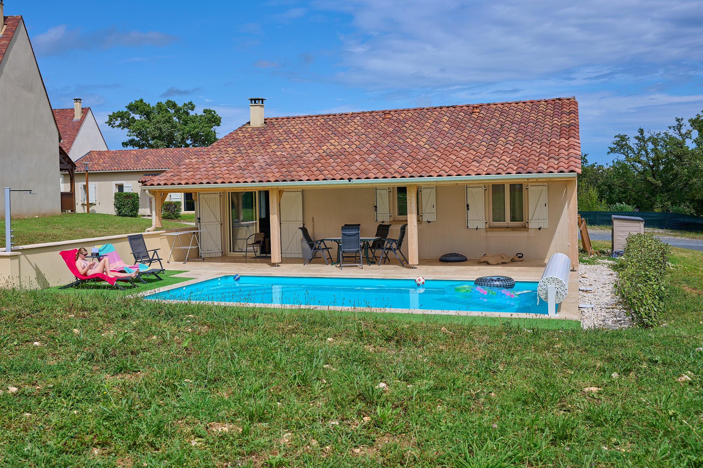 Domaine de Lanzac 19 1 Frankrijk Dordogne vakantiepark luxe vakantiehuis privézwembad restaurant